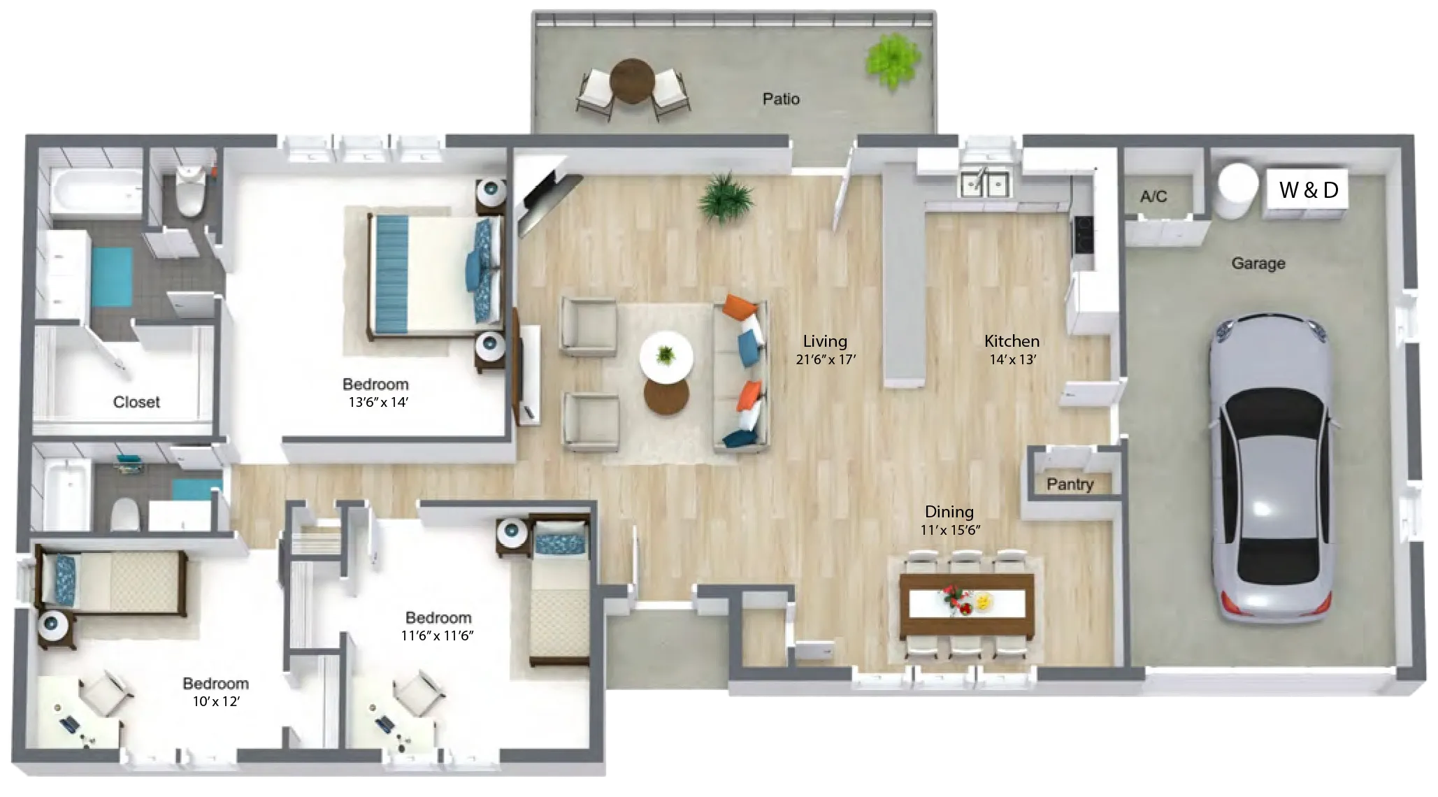 Live Oak Floor Plan